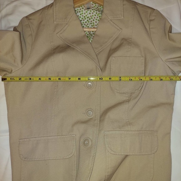 COPY - VINTAGE Old Navy Brand Brown Jacket, Polka Dot Lining, Small - Picture 8 of 9